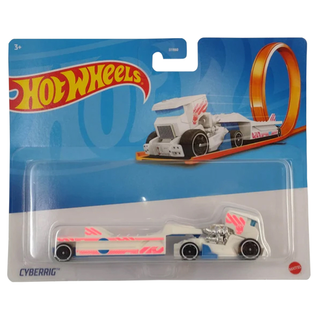 Транспорт и спецтехника - Грузовик-трейлер Hot Wheels Cyberrig (BFM60/HMG00)#2