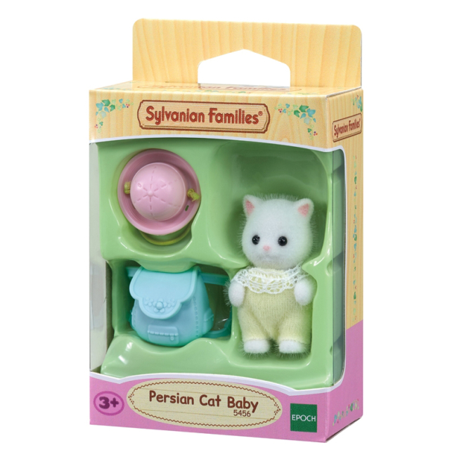 Фигурки животных - Фигурка Sylvanian Families Малыш Персидский котенок (5456)#2