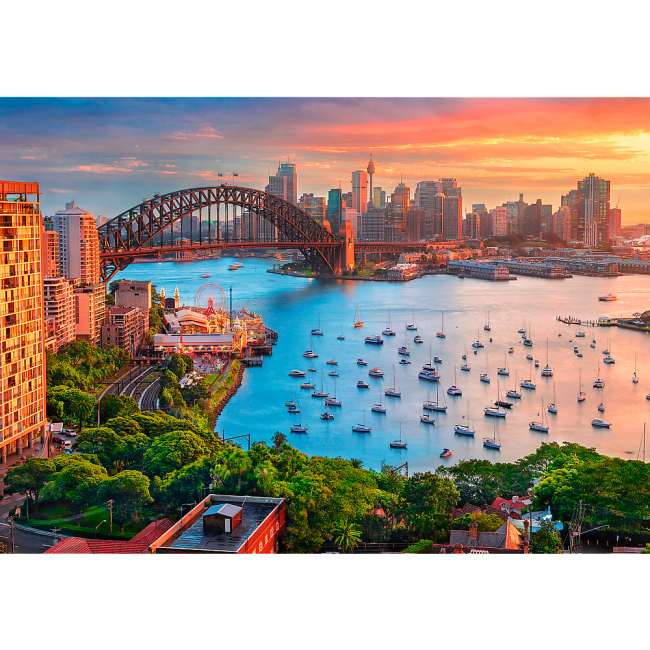 Пазли - Пазли Trefl Сідней Австралія 1000 елементів (10743)#2