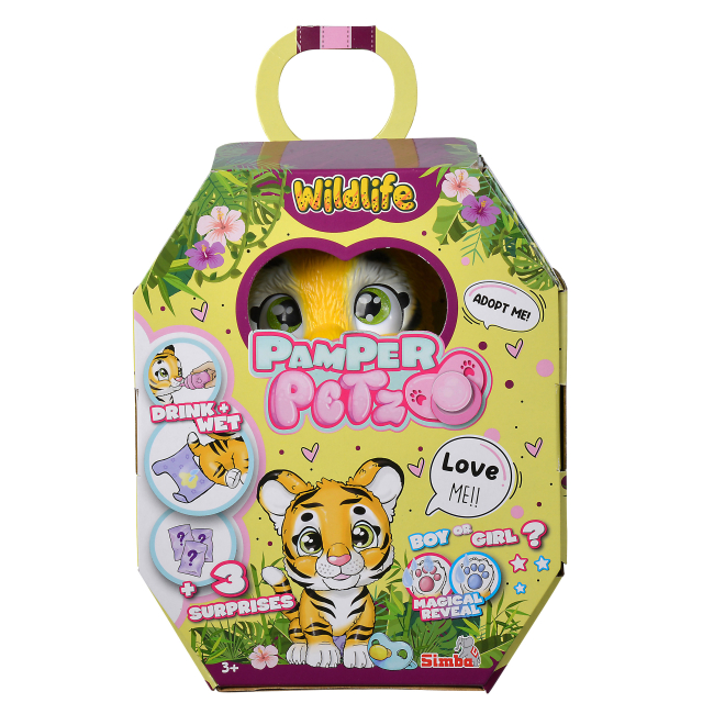 Фигурки животных - Игровой набор Simba Pamper petz Тигрёнок с сюрпризами (5953575)#2