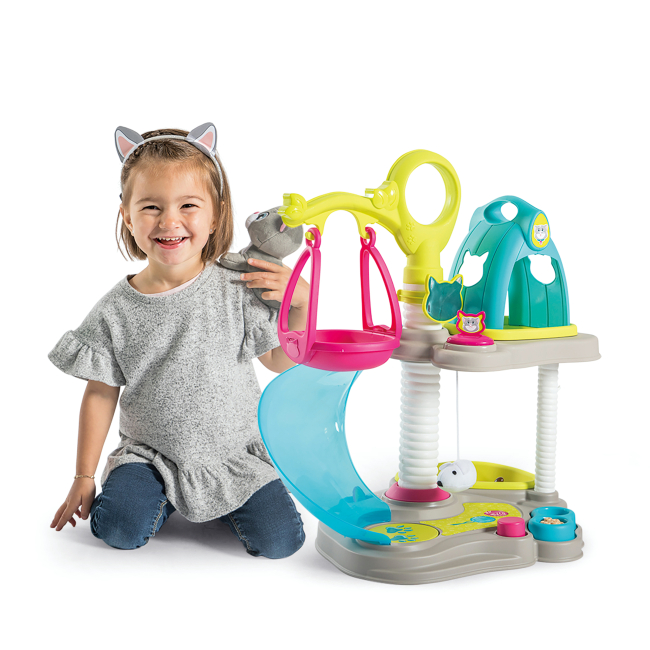 Мягкие животные - Игровой набор Smoby Дом котенка (340400)#2