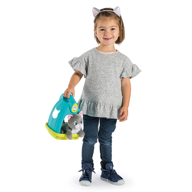 Мягкие животные - Игровой набор Smoby Дом котенка (340400)#3