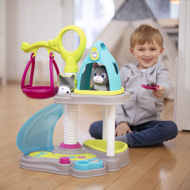 Мягкие животные - Игровой набор Smoby Дом котенка (340400)#4