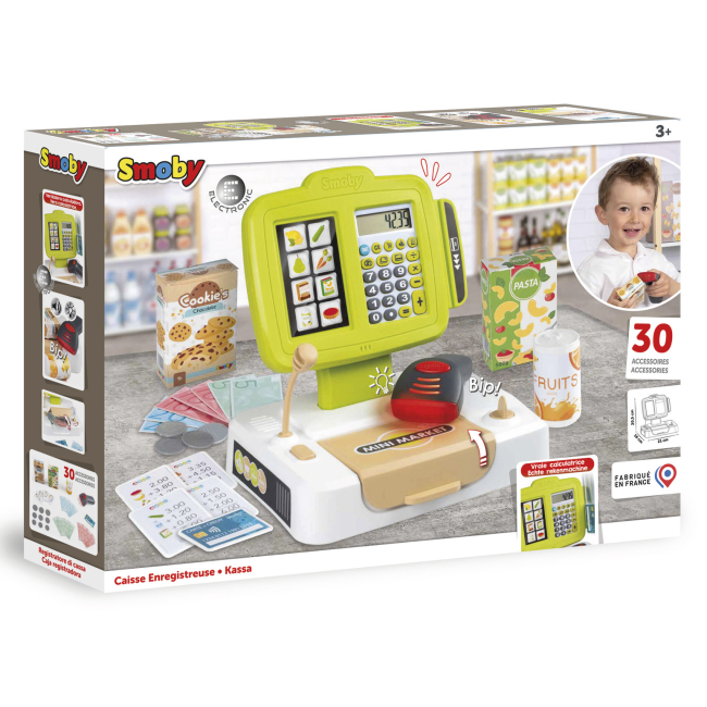 Наборы профессий - Игровой набор Smoby Электронная касса со сканером (350113)#2
