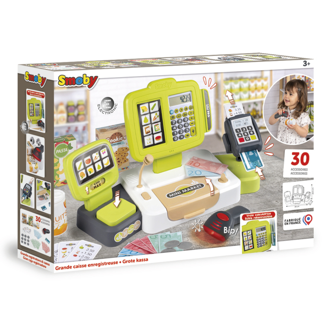 Наборы профессий - Игровой набор Smoby Электронная касса (350114)#2