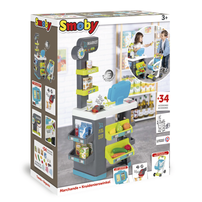 Наборы профессий - Игровой набор Smoby Интерактивный маркет (350230)#2