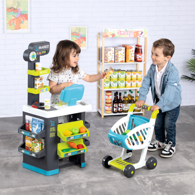 Наборы профессий - Игровой набор Smoby Интерактивный маркет (350230)#3