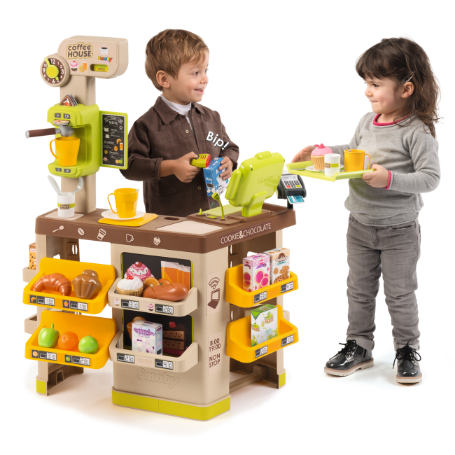 Наборы профессий - Игровой набор Smoby Интерактивная кофейня (350232)#3