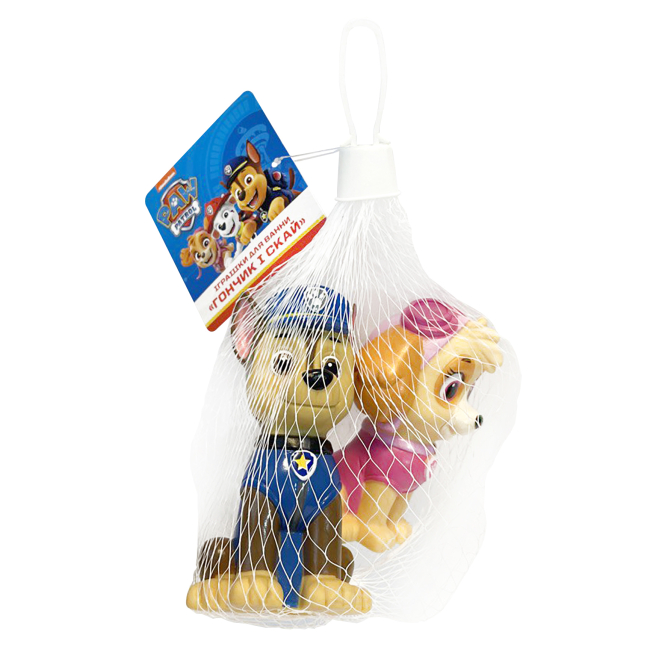 Іграшки для ванни - Ігровий набір Paw Patrol Гонщик і Скай (122993)#2