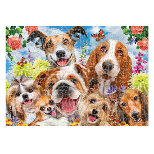 Пазлы - Пазл De.tail Селфи собачек 1000 элементов (DT1000-04)#2