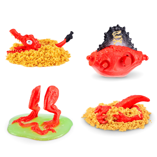 Фігурки тварин - Ігровий набір Smashers Mini Dino Island з аксесуарами-B (7486B)#2