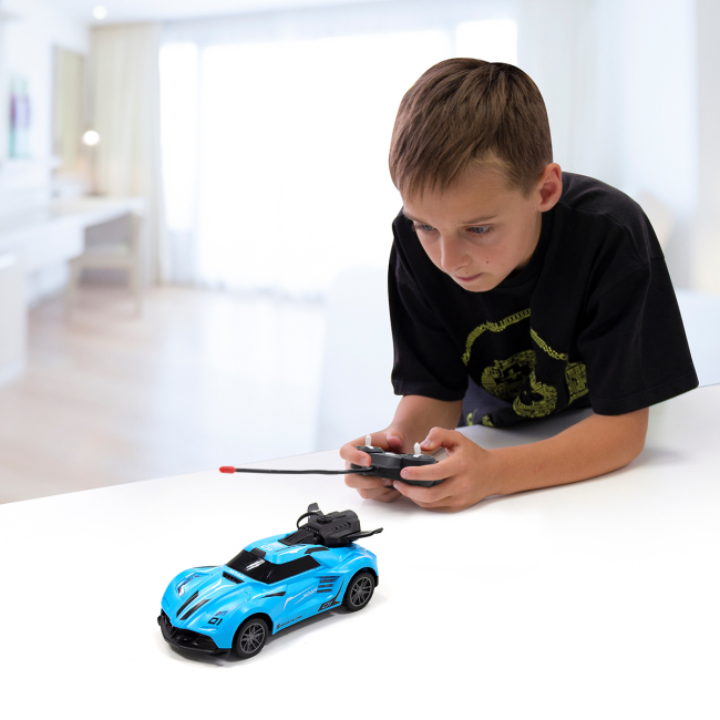 Радиоуправляемые модели - Автомодель Sulong Toys Spray car Sport голубой (SL-354RHBL)#10