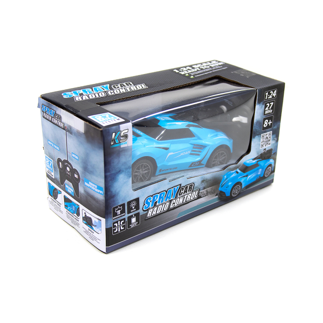 Радиоуправляемые модели - Автомодель Sulong Toys Spray car Sport голубой (SL-354RHBL)#8
