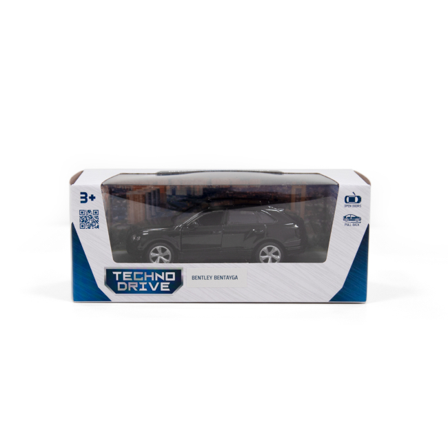 Автомодели - Автомодель TechnoDrive Bentley Bentayga черный (250265)#9