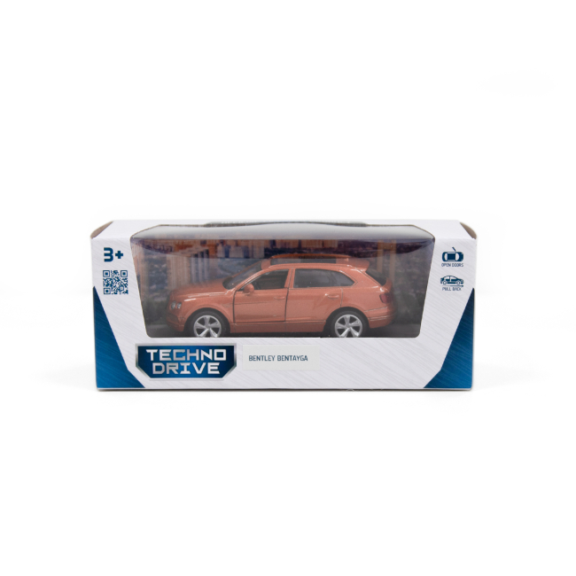 Автомодели - Автомодель TechnoDrive Bentley Bentayga оранжевый (250266)#9