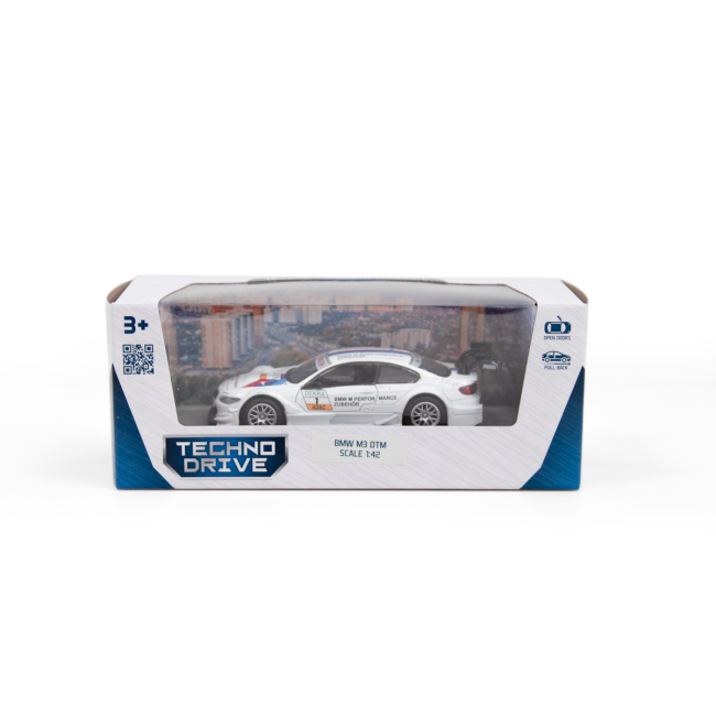 Автомоделі - Автомодель TechnoDrive BMW M3 DTM білий (250256)#9
