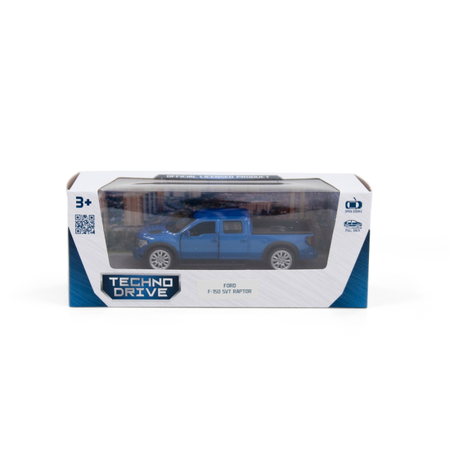 Автомоделі - Автомодель TechnoDrive Ford F-150 SVT Raptor синій (250263)#8