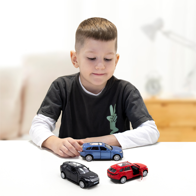 Автомоделі - Автомодель TechnoDrive Land Rover Range Rover Velar чорний (250267)#10