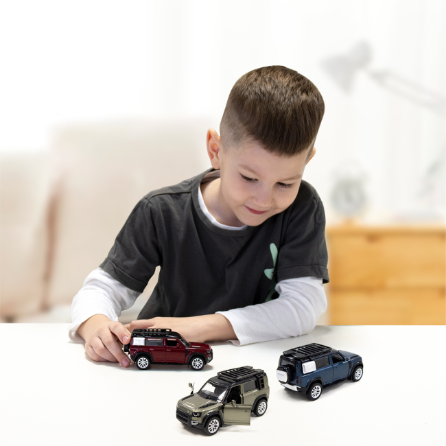 Автомоделі - Автомодель TechnoDrive Land Rover Defender 110 зелений (250289)#8