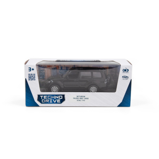 Автомоделі - Автомодель TechnoDrive Mitsubishi 4WD Turbo чорний (250284)#8