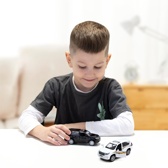 Автомоделі - Автомодель TechnoDrive Toyota Land Cruiser білий (250277)#10