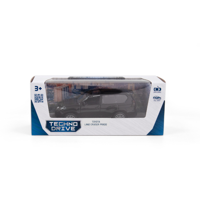 Автомоделі - Автомодель TechnoDrive Toyota Land Cruiser чорний (250278)#9
