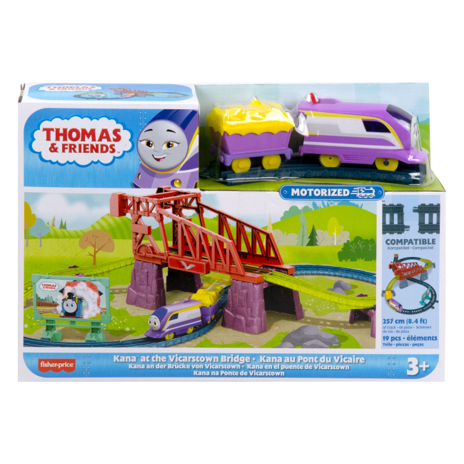 Железные дороги и поезда - Игровой набор Thomas and Friends Незабываемые приключения на острове Kana at the Vicarstown (HGY78/HHW06)#8