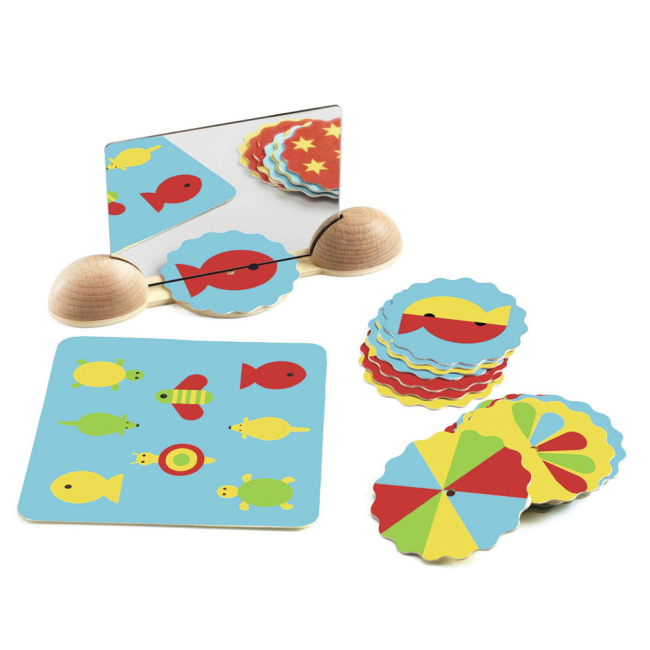 Настільні ігри - Настільна гра DJECO Дзеркальні картинки (DJ06481)#2