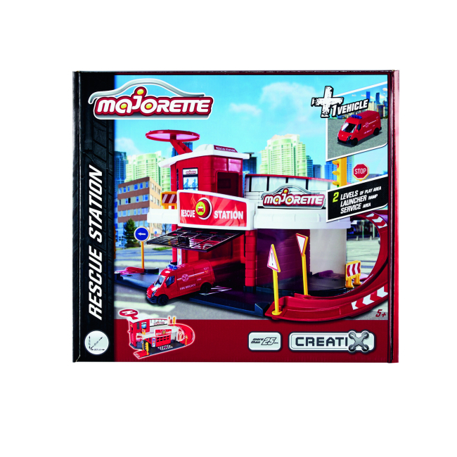 Паркинги и гаражи - Игровой набор Majorette Креатикс Пожарная станция (2050038)#2