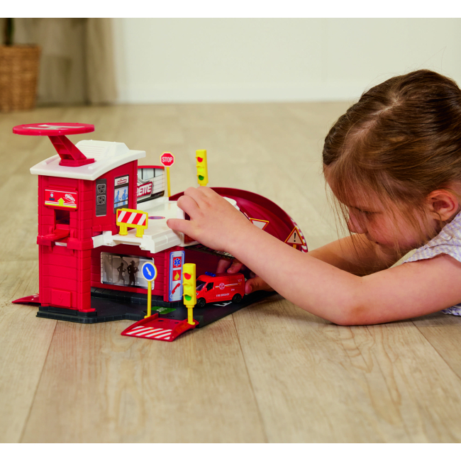Паркинги и гаражи - Игровой набор Majorette Креатикс Пожарная станция (2050038)#3