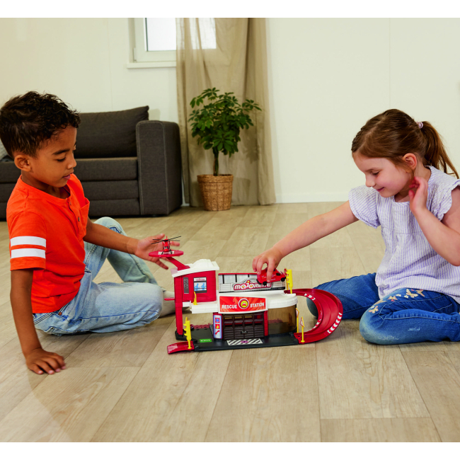 Паркинги и гаражи - Игровой набор Majorette Креатикс Пожарная станция (2050038)#4