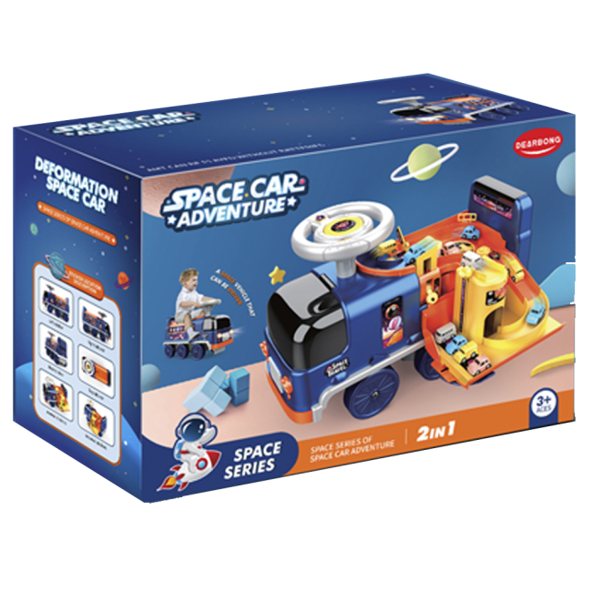 Электромобили - Электротолокар Dearbong Космос 2 в 1 (EPT755671)#2