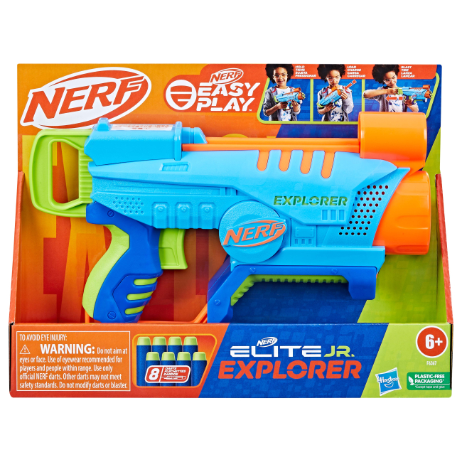 Помповое оружие - Игрушечный бластер NERF Elite junior Explorer (F6367)#2