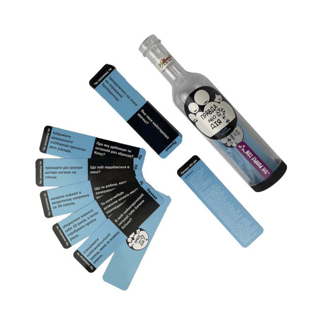 Настільні ігри - Настільна гра JoyBand Правда або дія? для родини (132)#2