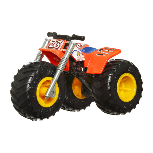 Автомоделі - Набір машинок Hot Wheels Monster Trucks Tri to cruch me vs Baja buster (FYJ64/HLT66)#2