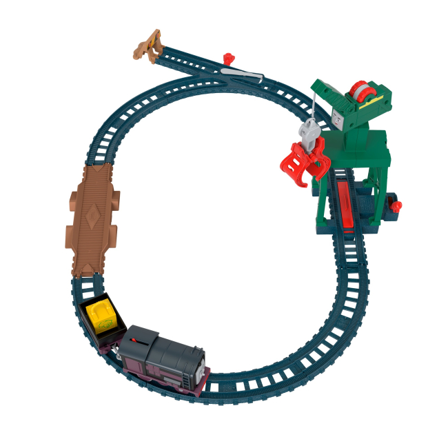 Железные дороги и поезда - Игровой набор Thomas and Friends Незабываемые приключения на острове Diesel and Cranky Dellvery Duo (HGY78/HHW05)#3