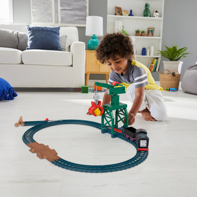 Железные дороги и поезда - Игровой набор Thomas and Friends Незабываемые приключения на острове Diesel and Cranky Dellvery Duo (HGY78/HHW05)#6