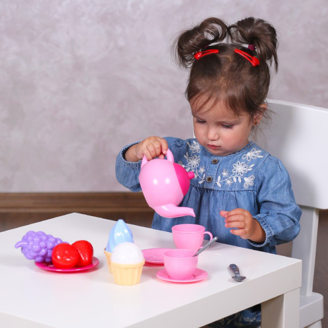 Дитячі кухні та побутова техніка - Ігровий набір Technok Набір посуду (7259)#3