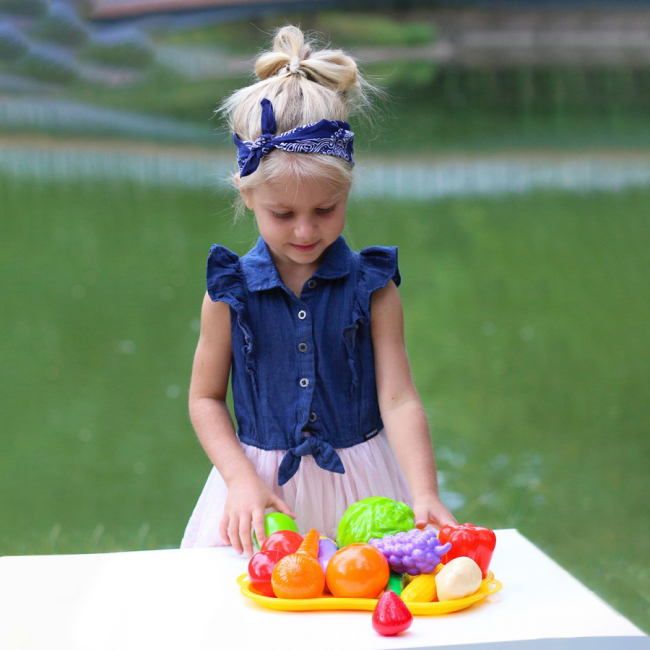 Дитячі кухні та побутова техніка - Ігровий набір Technok Набір фруктів (5309)#3
