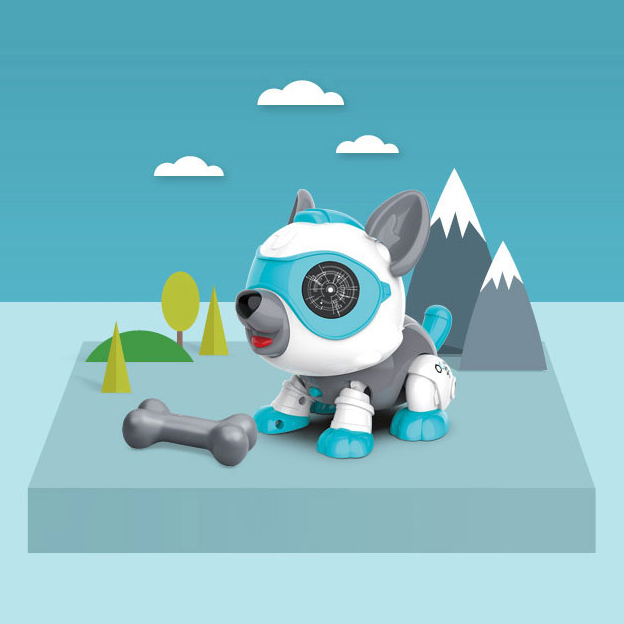 Роботы - Интерактивный робот Mountainking Щенок белый (EPT641018/1)#3