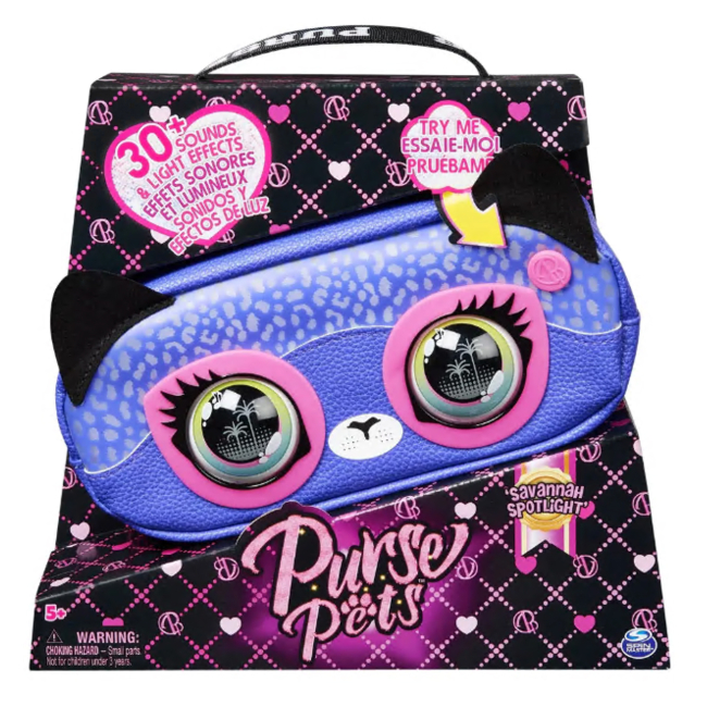 Рюкзаки та сумки - Інтерактивна сумочка Spin Master Purse Pets Гепард (SM26708/7528)#4