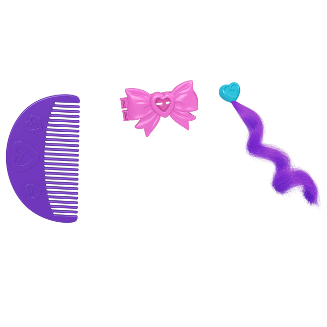 Ляльки - ​Ігровий набір Polly Pocket Тематичні зачіски рожевий (GVM22/2)#5