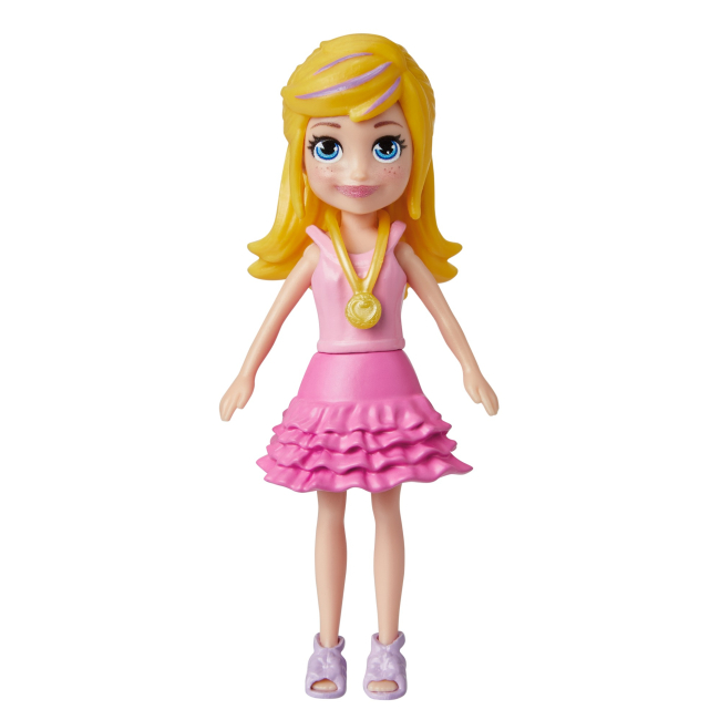 Ляльки - Ігровий набір Polly Pocket Стильний гардероб модниці блондинка та собака (HKV88/5)#3