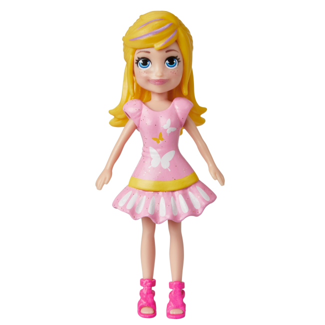 Ляльки - Ігровий набір Polly Pocket Стильний гардероб модниці блондинка та собака (HKV88/5)#4