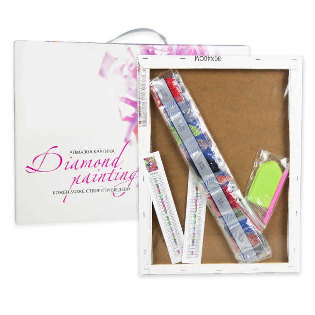 Мозаика - Алмазная картина Strateg Дощечка вкусной еды 30х40 см (HX492)#2