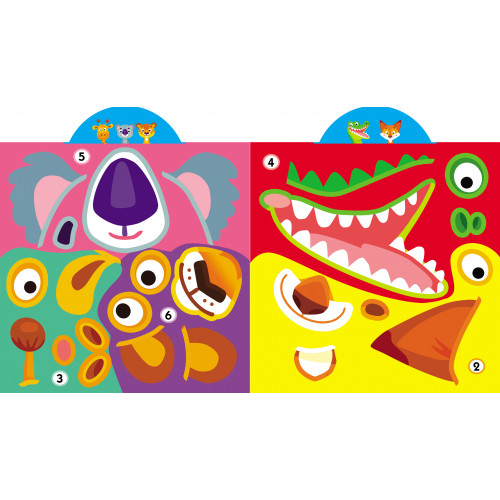 Раскраски и активитибуки (2-6 лет) - Книжка «Грайка-розвивайка Тварини 41 велика наліпка» (9789669873231)#4