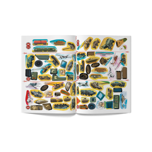 Раскраски и активитибуки (2-6 лет) - Книжка « Меганаліпки Військова техніка» (9786175473696)#3