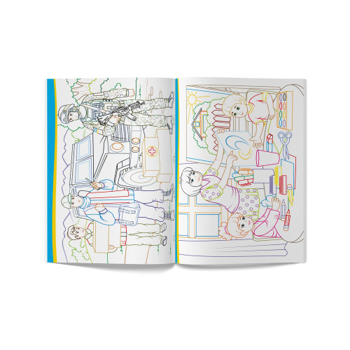 Товары для рисования - Раскраска Crystal book Верю в победу (9786175473702)#4