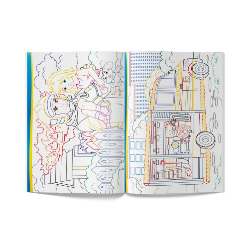 Товари для малювання - Розмальовка Crystal book Герої поряд (9786175473603)#2