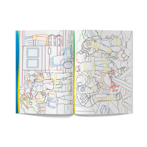 Товари для малювання - Розмальовка Crystal book Герої поряд (9786175473603)#5